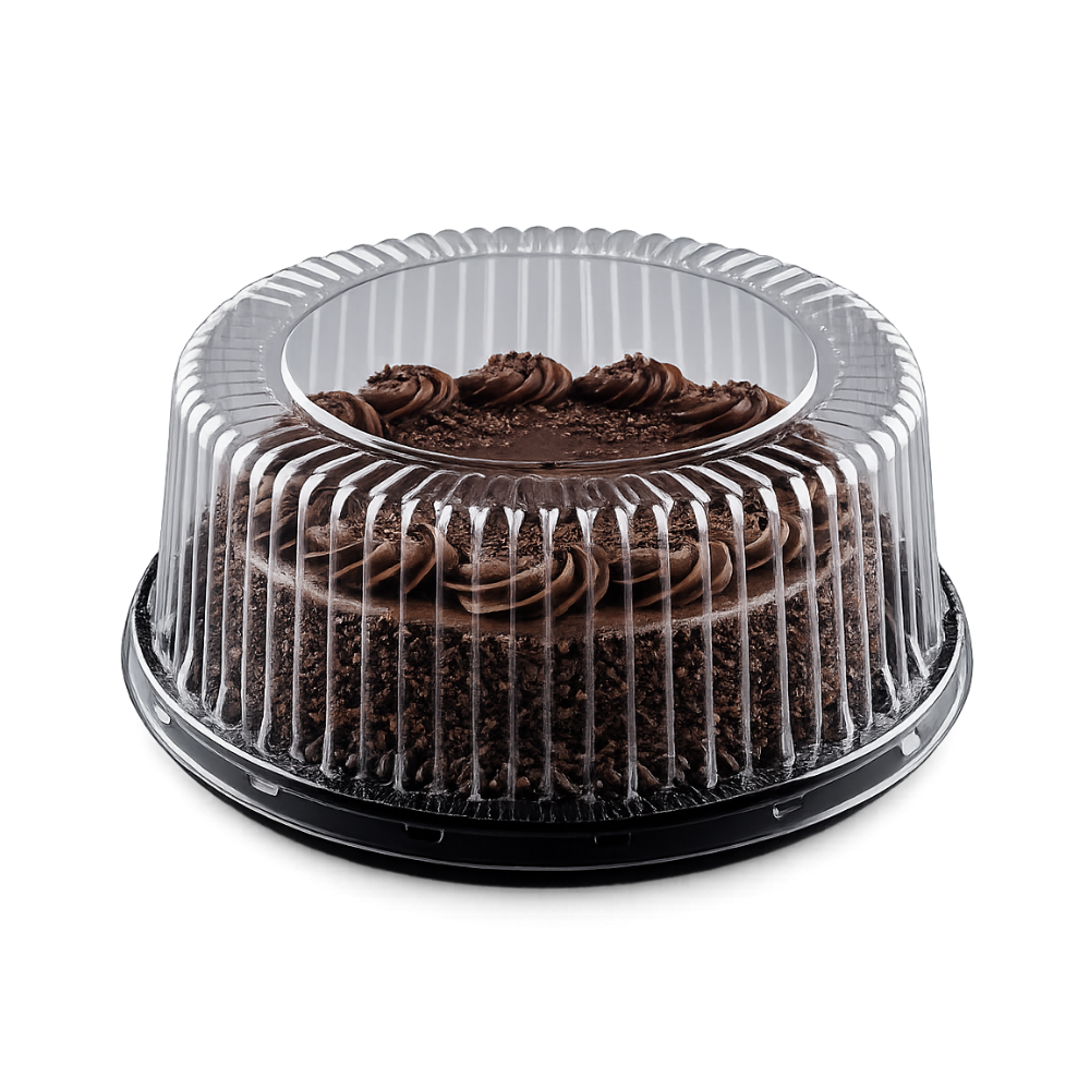 EMBALAGEM PET TORTA MEDIA PT - G 56MM - CX C/50