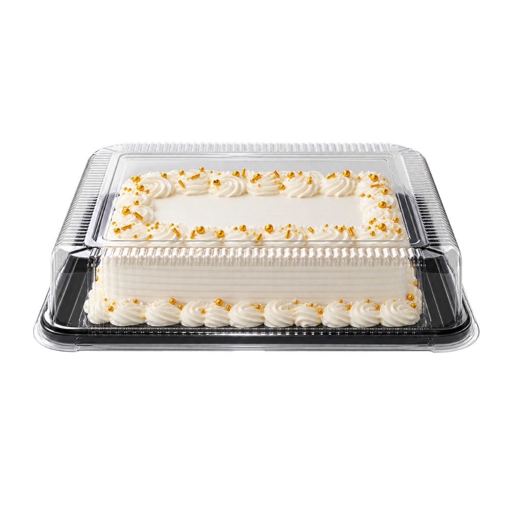 EMBALAGEM PET TORTA RET GR PT - G 70MM - CX C/20