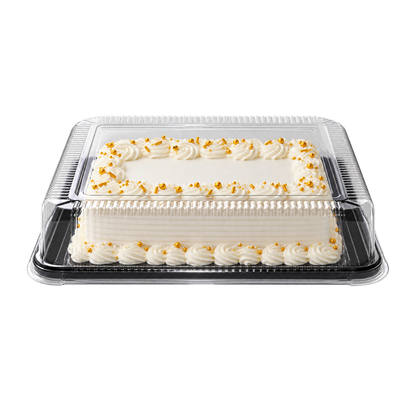 EMBALAGEM PET TORTA RET GR PT - G 70MM - CX C/20