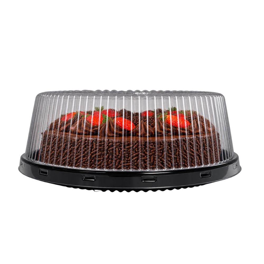 EMBALAGEM PET TORTA MINI PT - D 56M - CX C/50