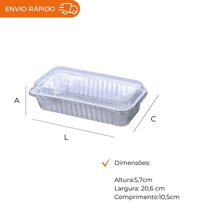ASSADEIRA P/BOLO INGLES C/TP PET 550ML - CX C/50