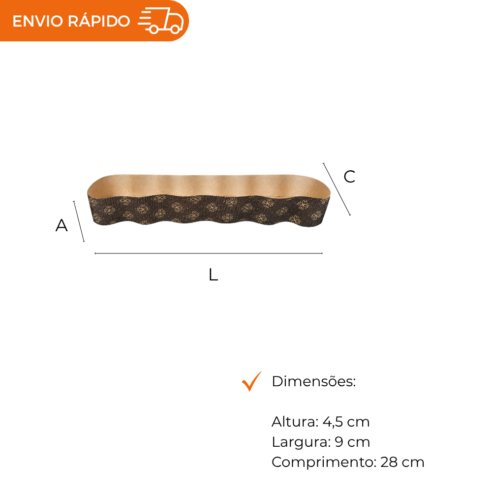 FORMA FORNEAVEL STOLLEN MICRO DEC. 500G - PC C/50