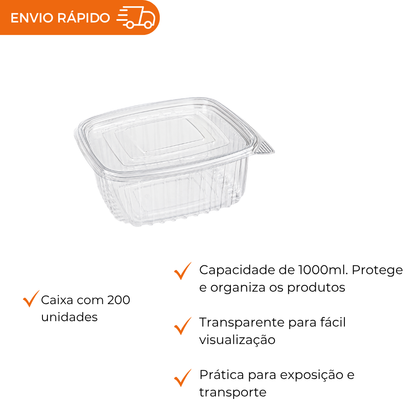 POTE 1000ML PET RET. ARTICULADO - PF 94 - CX C/200