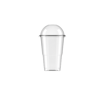 COPO 300 ML DESC. PP BIO CRISTAL C/TAMPA - PC C/20