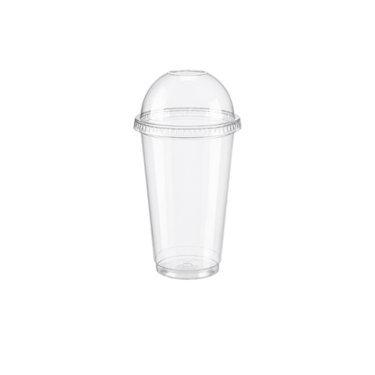 COPO 650ML PET C/TAMPA BOLHA - G 865SF - CX C/14X10