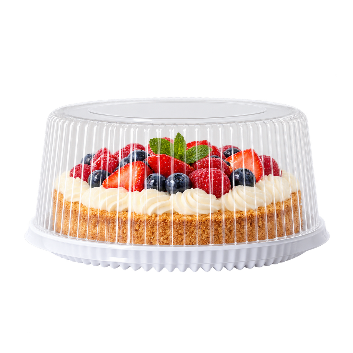 EMBALAGEM PET TORTA MEDIA BR - G 56MM SF - CX C/4X10