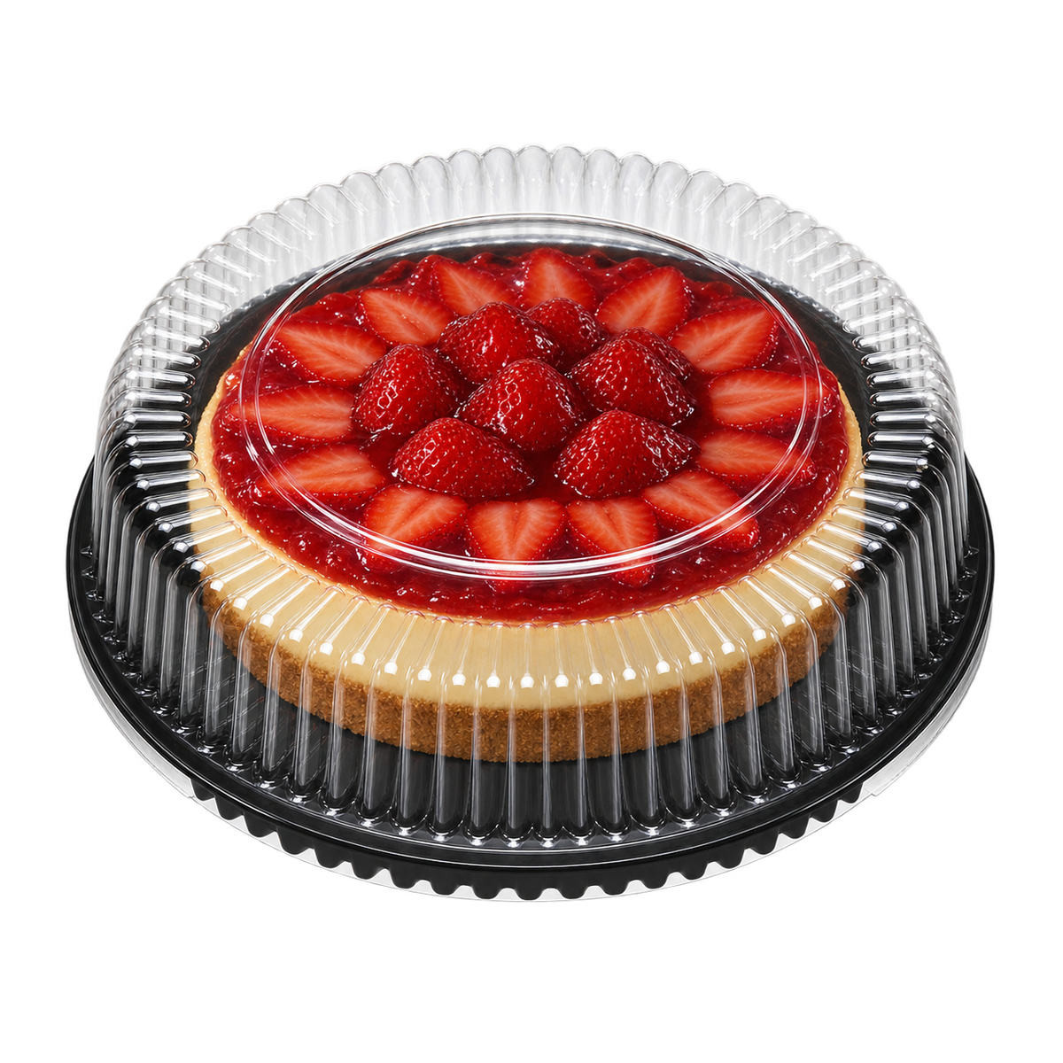 EMBALAGEM PET TORTA GRANDE PT - G 60MM - CX C/50