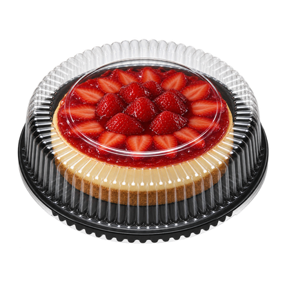 EMBALAGEM PET TORTA GRANDE PT - G 60MM - CX C/50