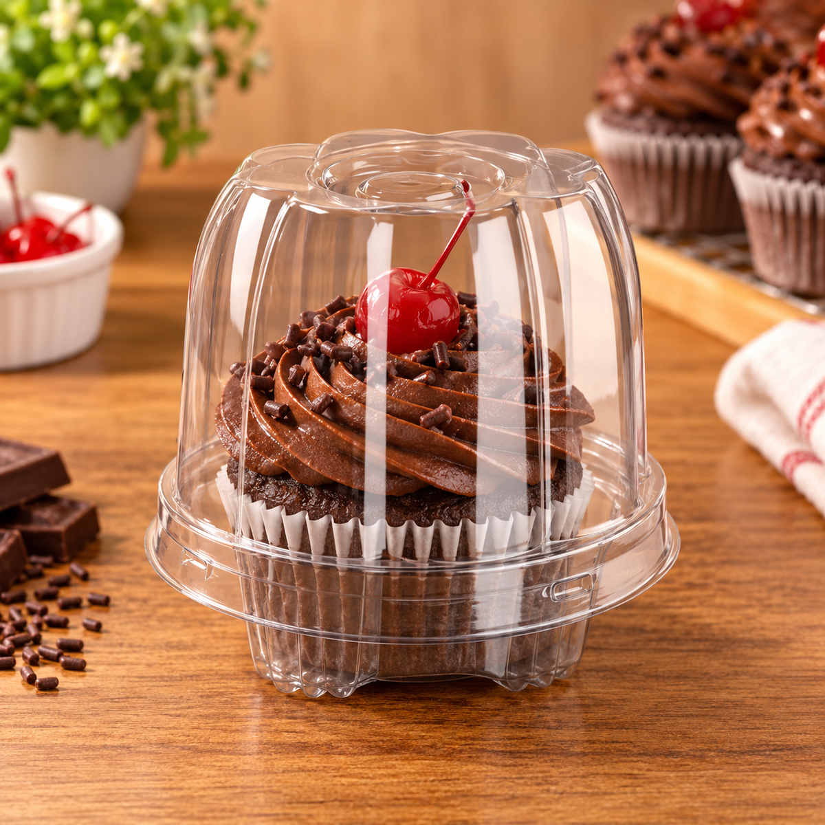 EMBALAGEM PET CUPCAKE - G 685 - CX C/300