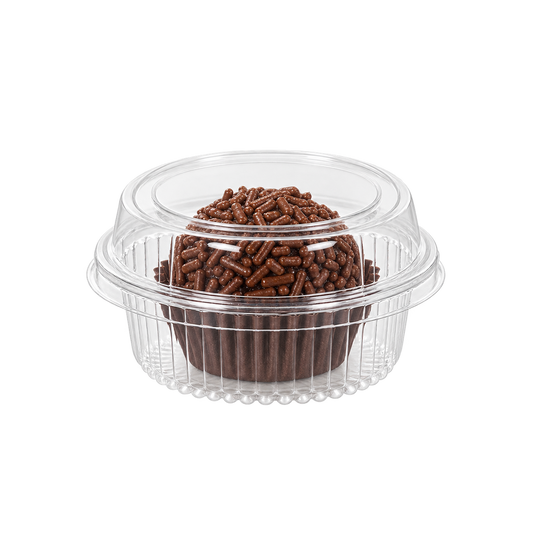 EMBALAGEM PET 1 DOCE REDONDO MINI G 645 - CX C/300