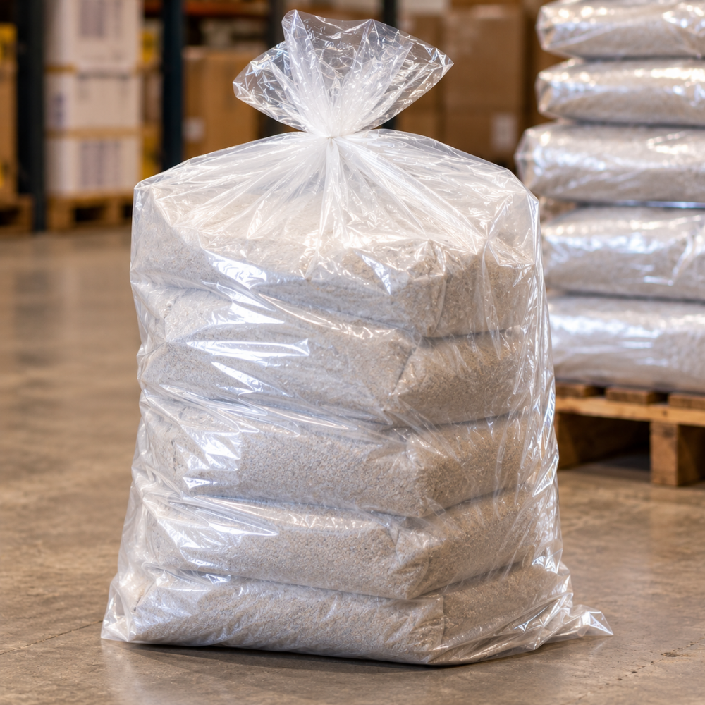 SACO PLASTICO BD CRISTAL 50X80X0,06 - PC C/1KG