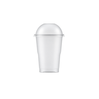 COPO 250 ML DESC. PP BIO CRISTAL C/TAMPA - PC C/20