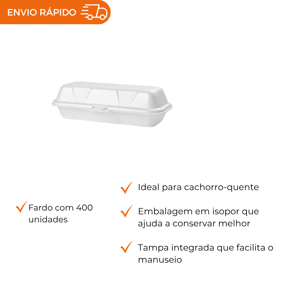 HAMBURGUEIRA 04 HOT DOG - CH-004 - FD C/400