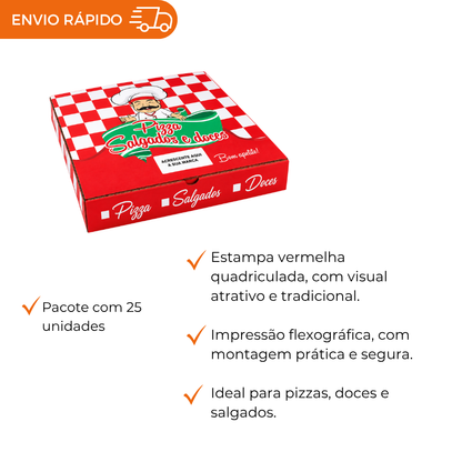 EMB. P/SALGADOS/DOCES N°40 IMPRESSA - PC C/25