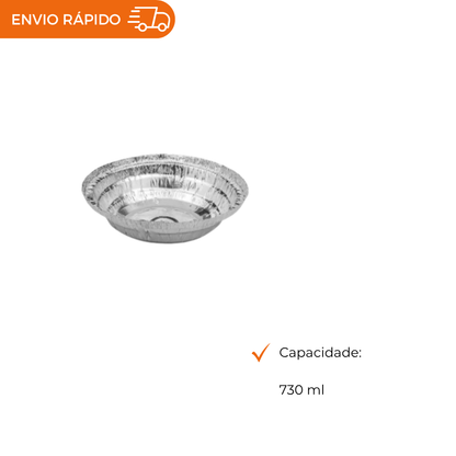 PRATO RED C/TAMPA MAQ Nº8 - 730ML M185 - CX C/100