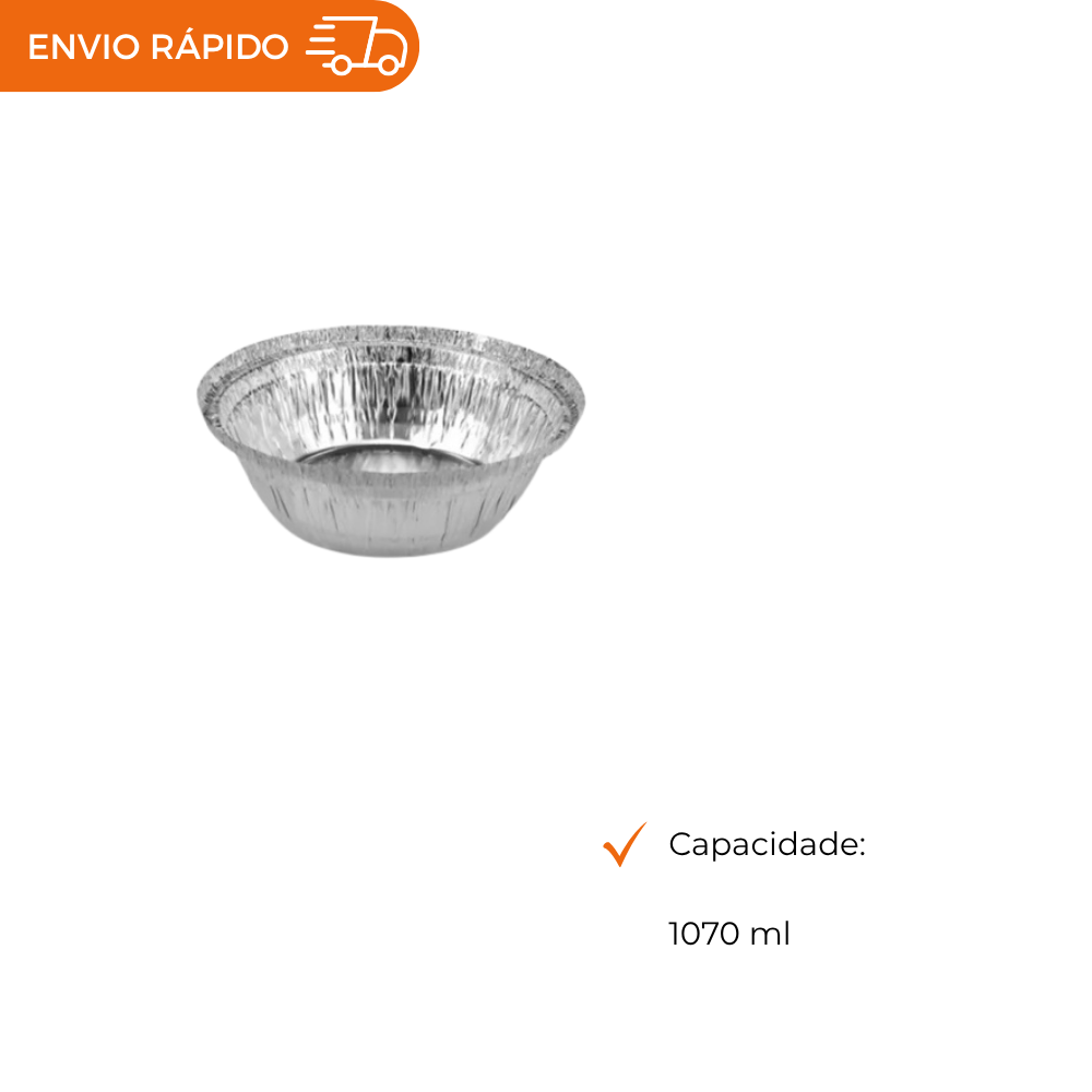 PRATO RED C/TAMPA MANUAL Nº9-1070ML M190 - CX C/100