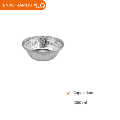PRATO RED C/TAMPA MAQ Nº9 - 1050ML M190 - CX C/100
