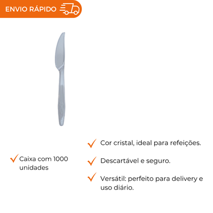 FACA REFEICAO CRISTAL - TFRC-50 - CX C/20X50