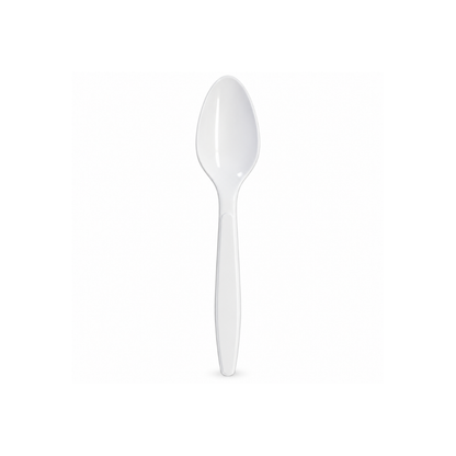 COLHER REFEICAO BRANCA FORTE- TBFCRB-50F - CX C/10X50