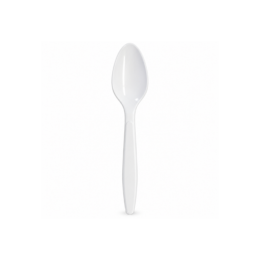 COLHER REFEICAO BRANCA FORTE- TBFCRB-50F - CX C/10X50
