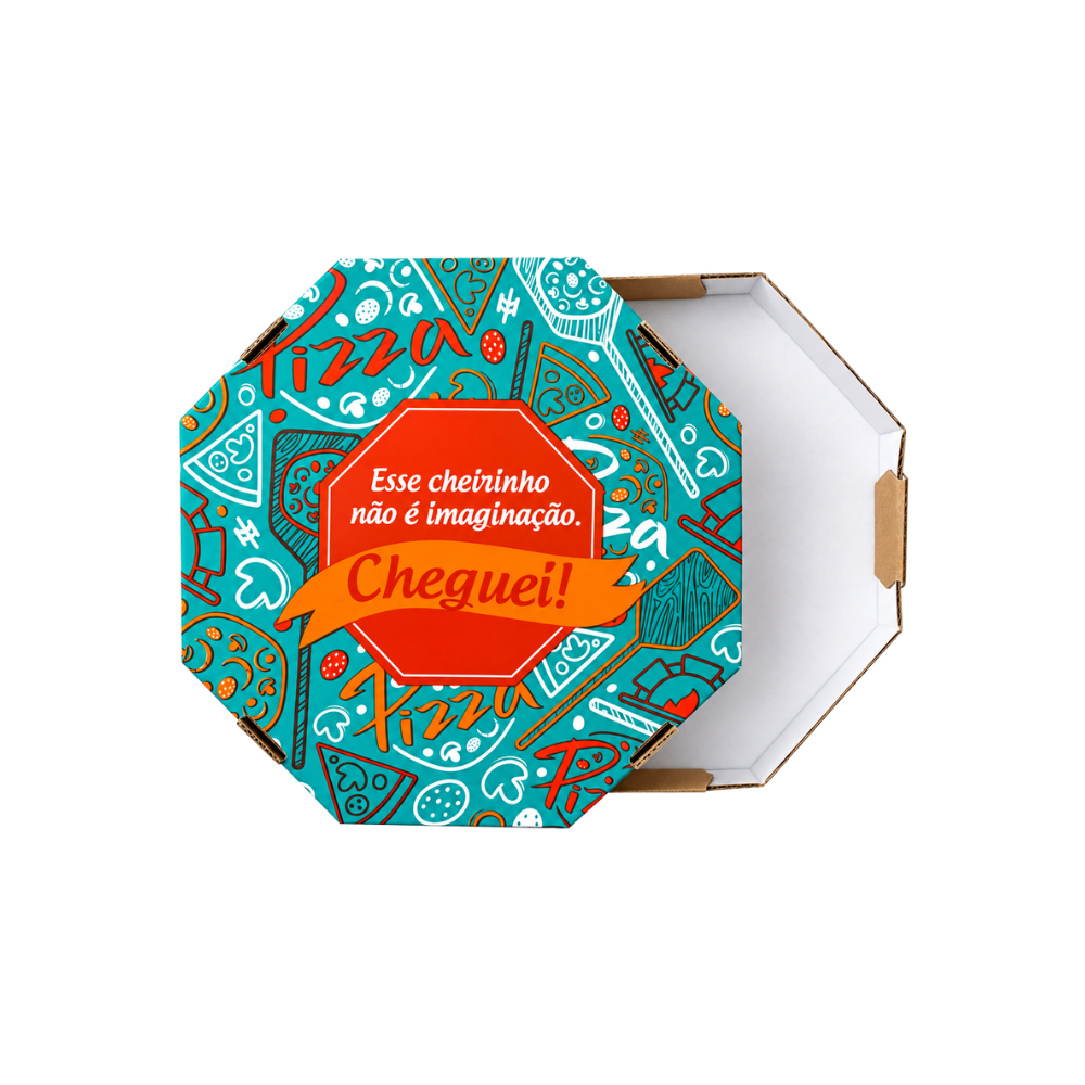 EMB. P/PIZZA 35CM BRANCA IMPRESSA PLUS - PC C/25