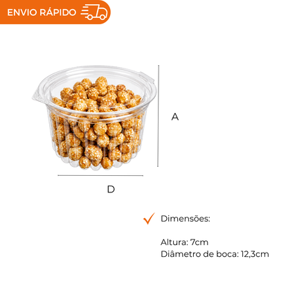 POTE 450ML PET RED. ARTICULADO - D 771 - CX C/200