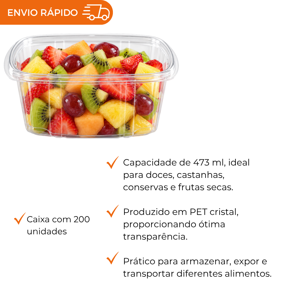 POTE 473ML RETAN.C/TP ARTICULADO - 16 OZ - CX C/200