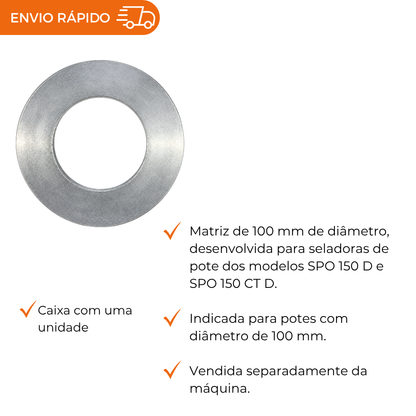 MATRIZ SPO 150 D - 100MM  - CX C/1