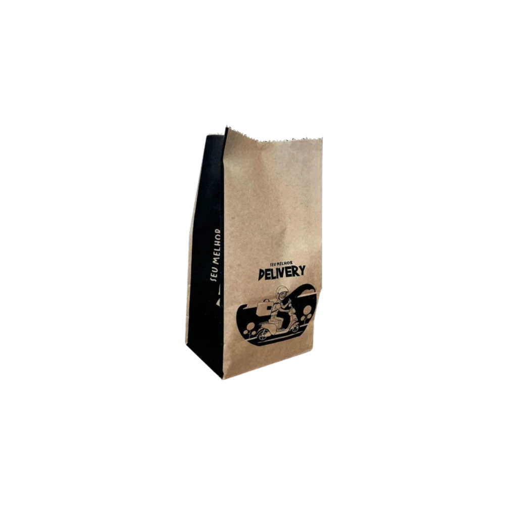 SACO PAPEL 7/5 KG KRAFT S.O.S. DELIVERY - PC C/100