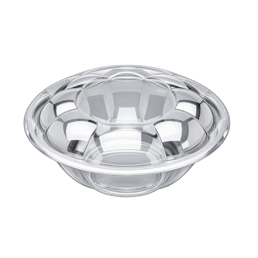 SALADEIRA TRANSP 2000ML - BASE/TAMPA - CX C/60