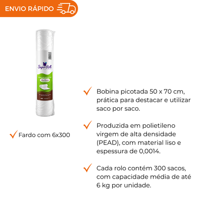 BOBINA PICOTADA 50X70... - FD C/6X300