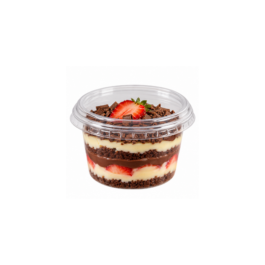 POTE 200ML C/SOBRE TAMPA - PP - CX C/18X24