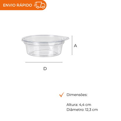 POTE 250ML PET RED. ARTICULADO -D 742P - CX C/200