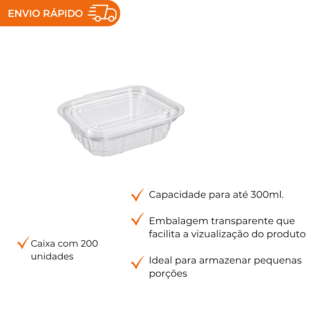 POTE 300ML PET. RET ARTICULADO - D 91 - CX C/200