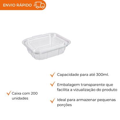 POTE 300ML PET. RET ARTICULADO - D 91 - CX C/200