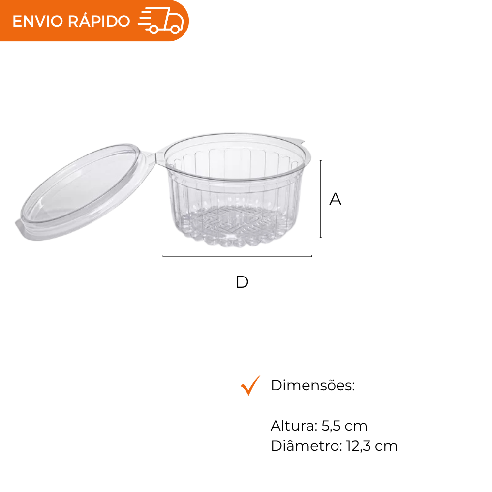 POTE 350ML PET RED. ARTICULADO - P 750D - CX C/200