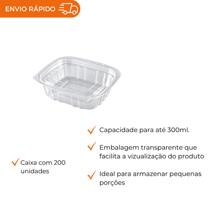 POTE 300ML PET. RET ARTICULADO - GA 91 - CX C/200