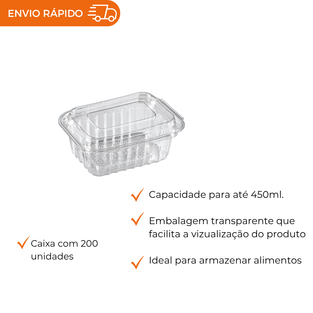 POTE 450ML PET RET. ARTICULADO - G 720 - CX C/100