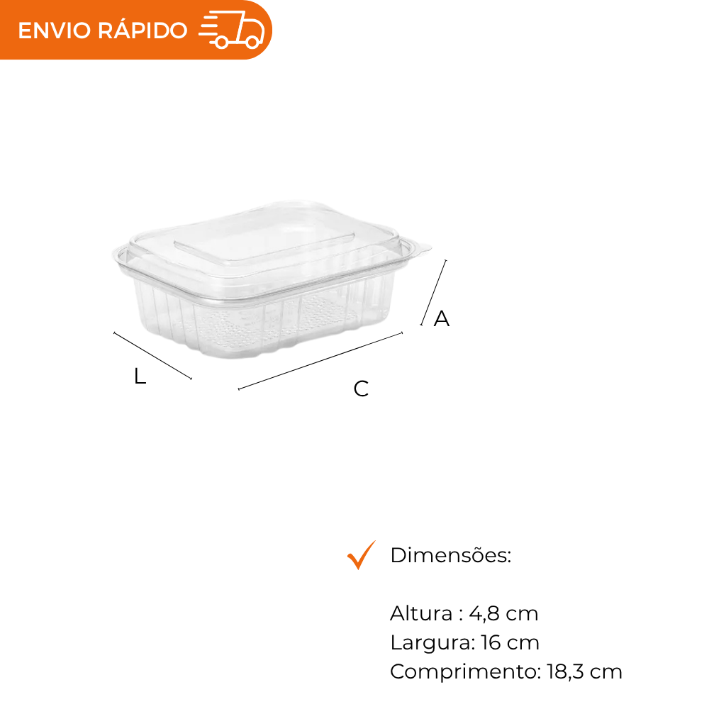 POTE 800ML PET RET. ARTICULADO - G 721 - CX C/100