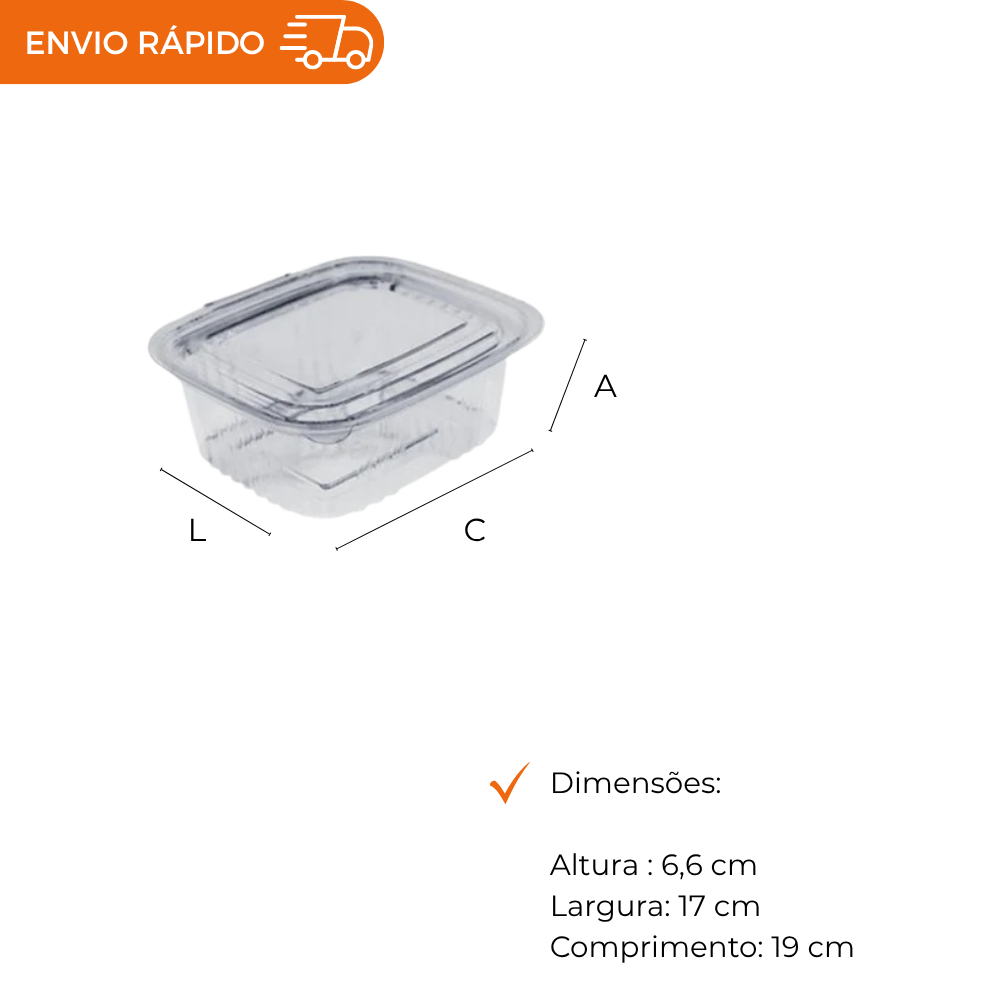 POTE 1000ML PET RET. ARTICULADO - GA 94 - CX C/200