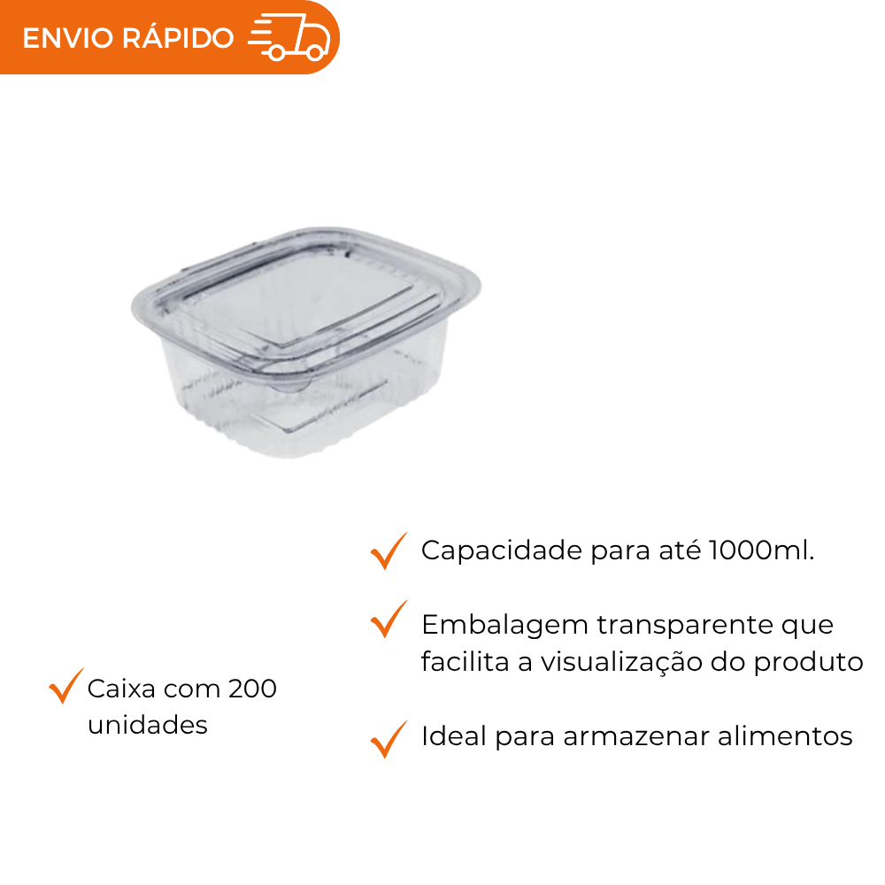 POTE 1000ML PET RET. ARTICULADO - GA 94 - CX C/200