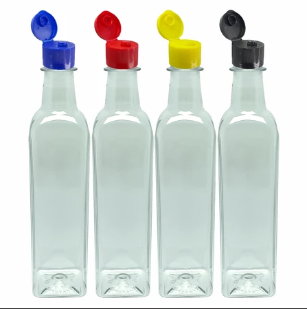 FRASCO CRISTAL RED C/TAMPA FLIPTOP 500ML - UN