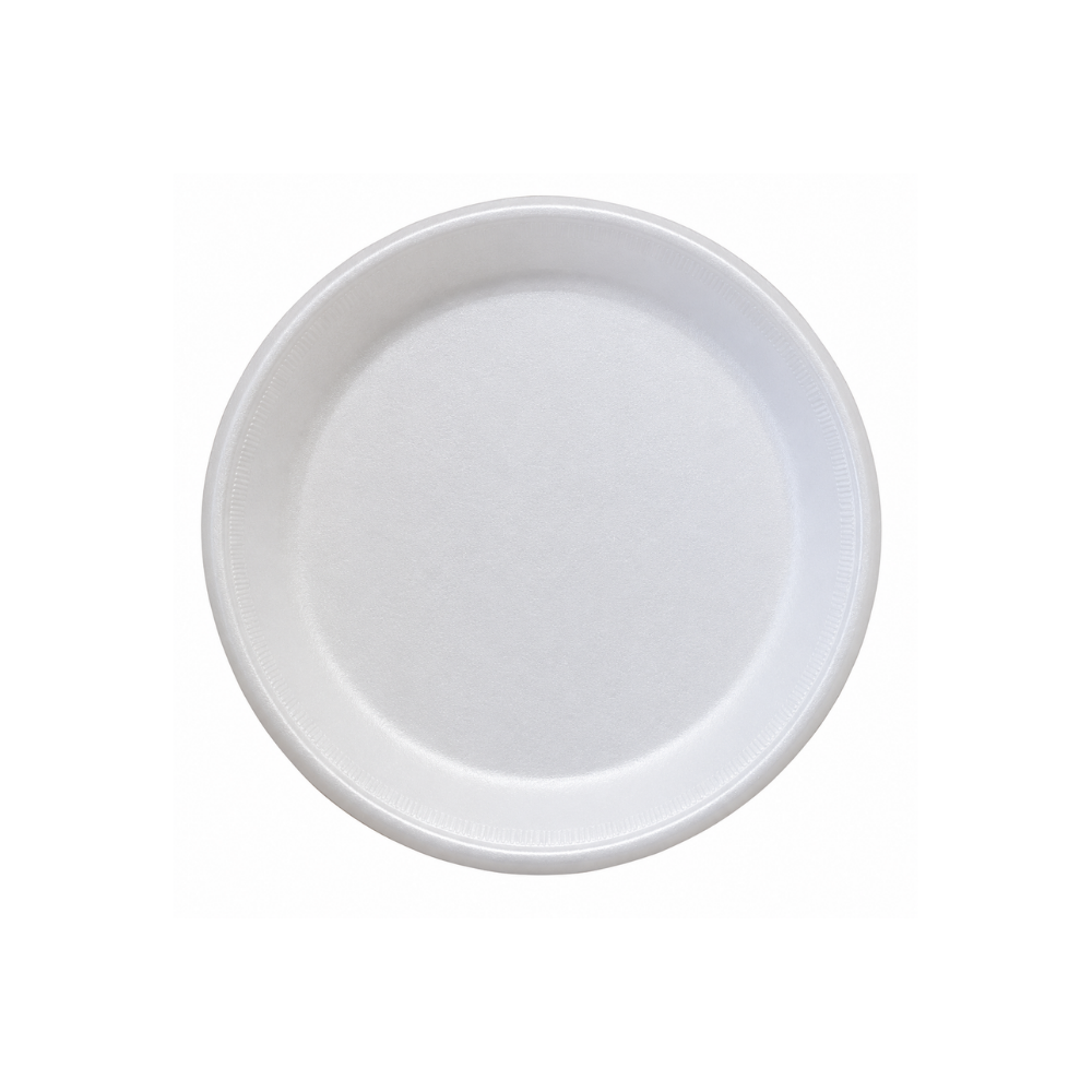 PRATO ISOPOR 15,5CM - FD C/24X20
