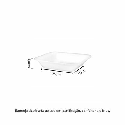 BANDEJA B1 FUNDA BRANCA - CF-001 - FD C/4X100