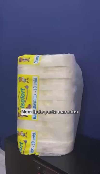BANDEJA DE ISOPOR PORTA MARMITEX N8 - FD C/10