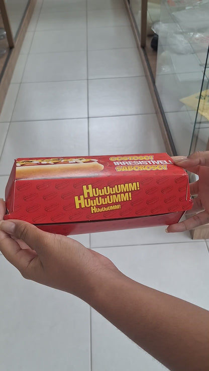 EMBALAGEM PARA CACHORRO QUENTE VIAGEM - PC C/50