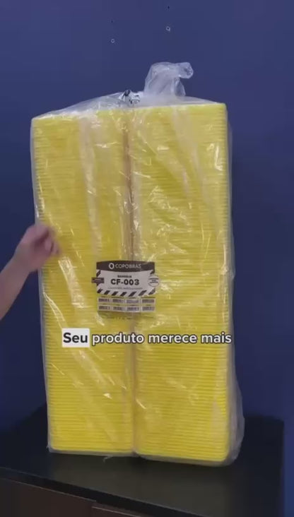 BANDEJA B3 FUNDA AMARELA - CF-003 - FD C/4X100