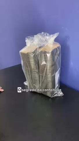 FORMA FORNEAVEL PARA BOLO 80G - PC C/100