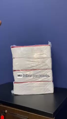 PAPEL TOALHA BOBINA 20X20 - FD C/5X1000M