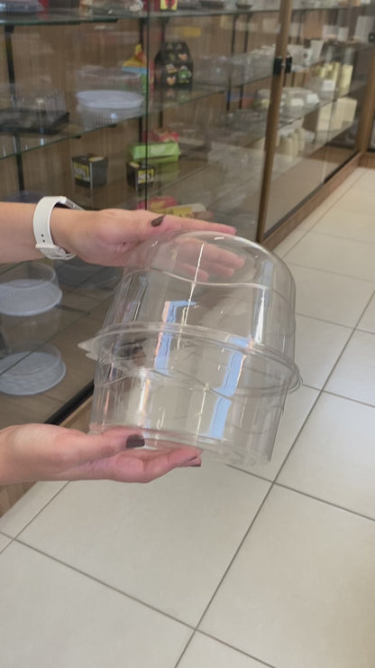 EMBALAGEM PET PANETONE CR - G 33 - CX C/100
